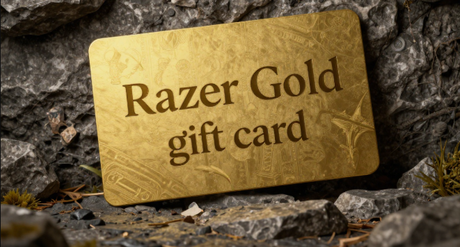 Gold Razer Gift Card