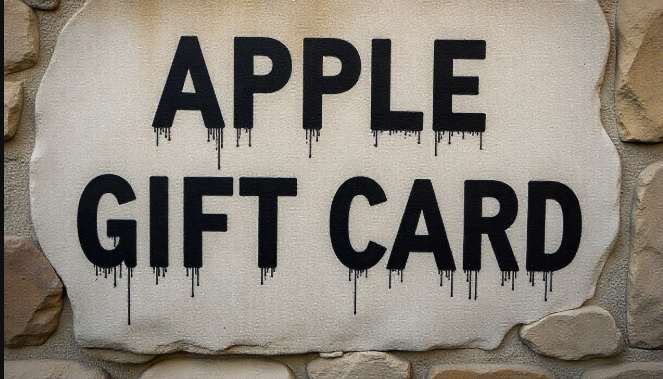 Apple itunes gift card
