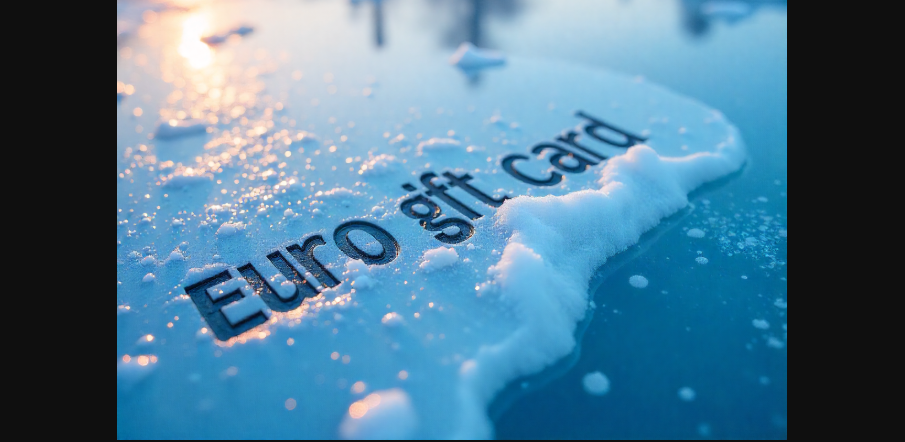 Euro gift card