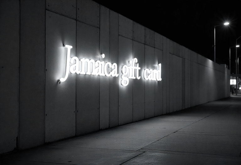 Jamaica gift card