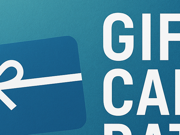Gift card rate
