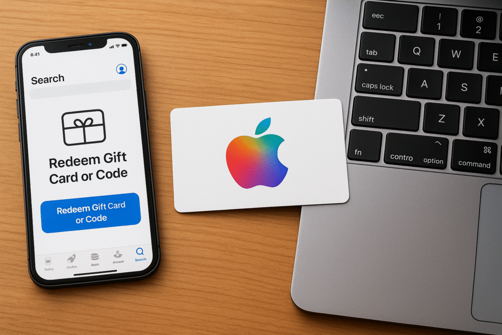 redeem apple gift card
