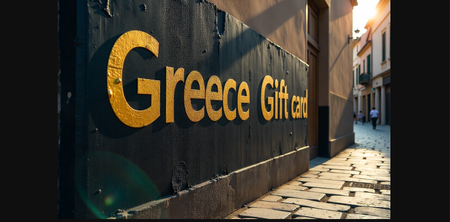 Gift card in Greece