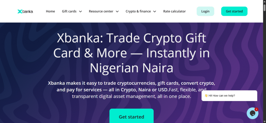 Turn gift cards into cash on Xbanka

