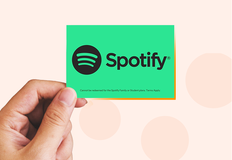 Spotify Sweden gift card