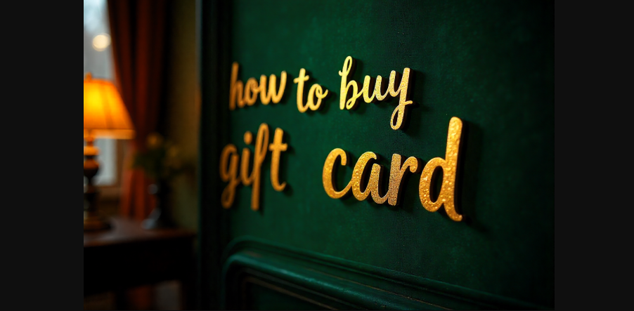 how to buy gift card in store