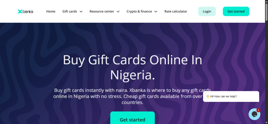 Buy e-gift cards online instantly with Xbanka app using a debit card.