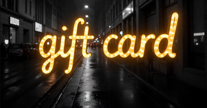 Amazon gift card receipt