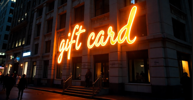 photos of gift cards
