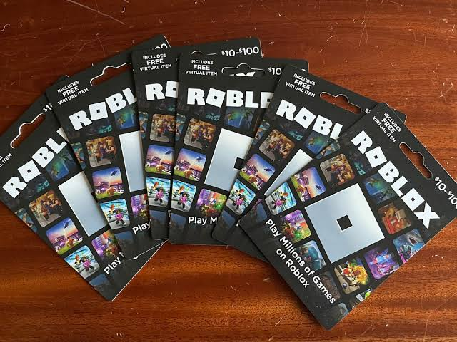 Roblox gift card