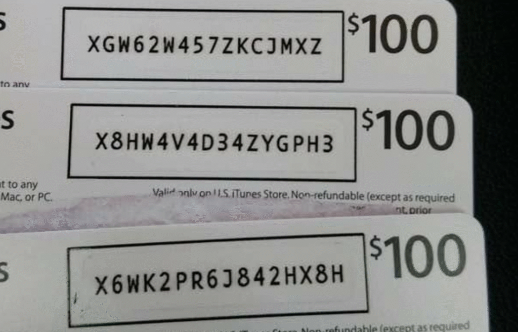 what are gift card codes