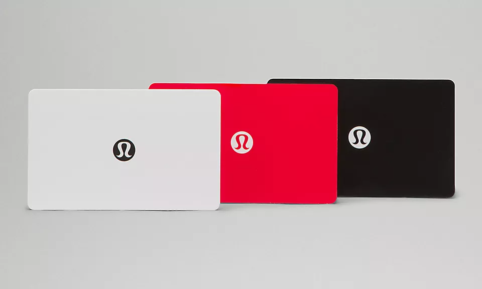 Lululemon gift card