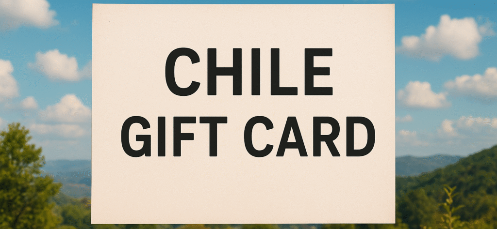 Chile gift card