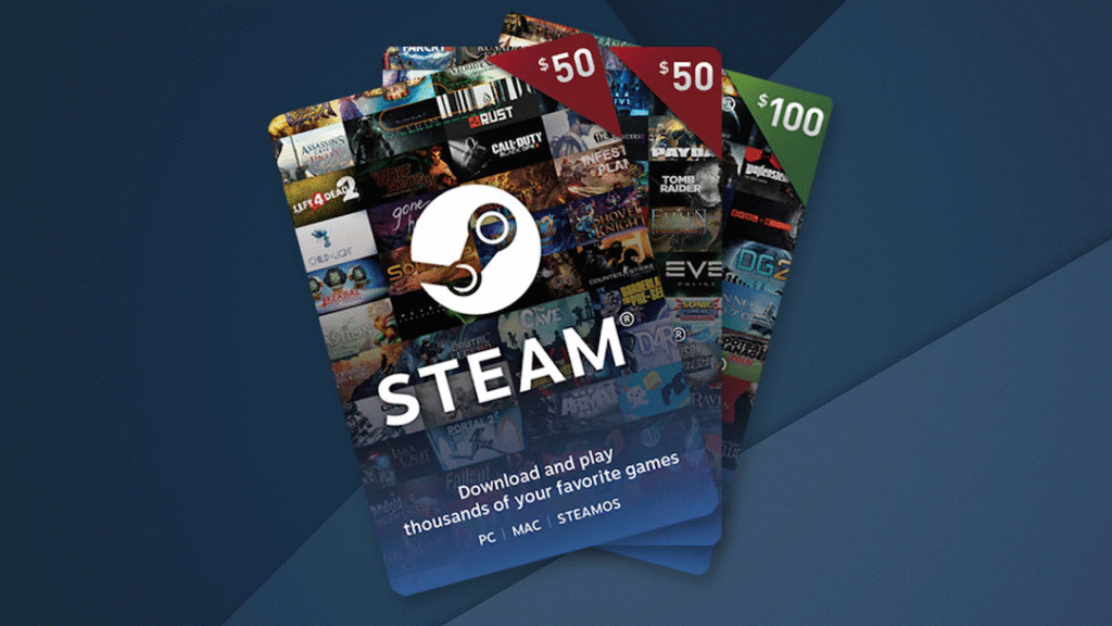 Steam gift card picture