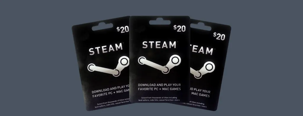 Steam gift card picture