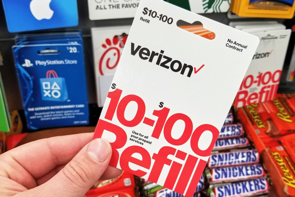 Verizon gift card