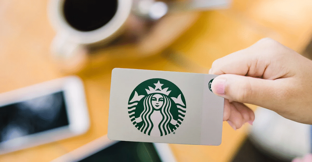 Starbucks gift card