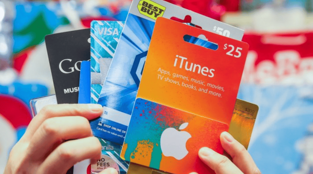 Types of gift cards in USA