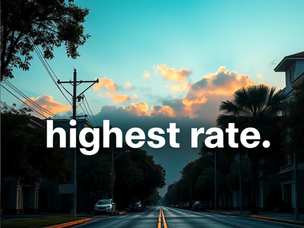 highest rate