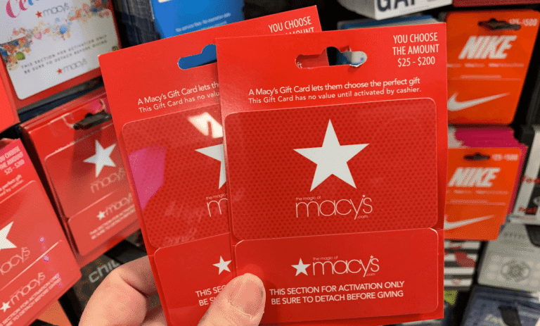 Macy's gift card