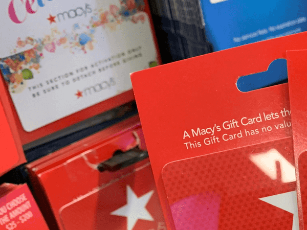 Macy's gift card