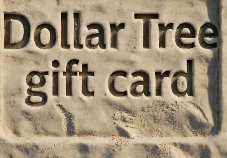 Dollar Tree gift card