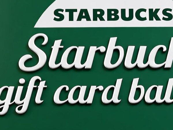Starbucks gift card balance