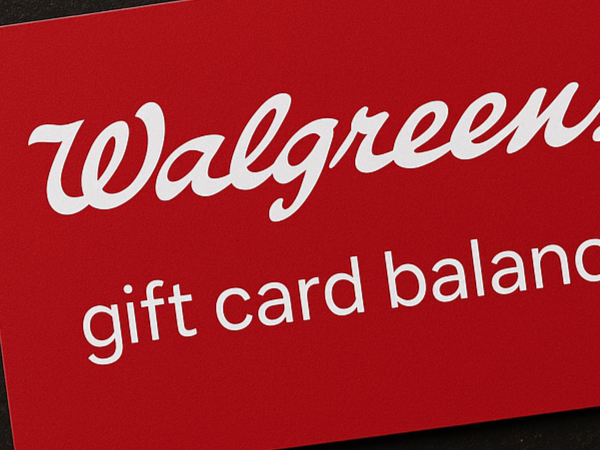 Walgreens gift card balance