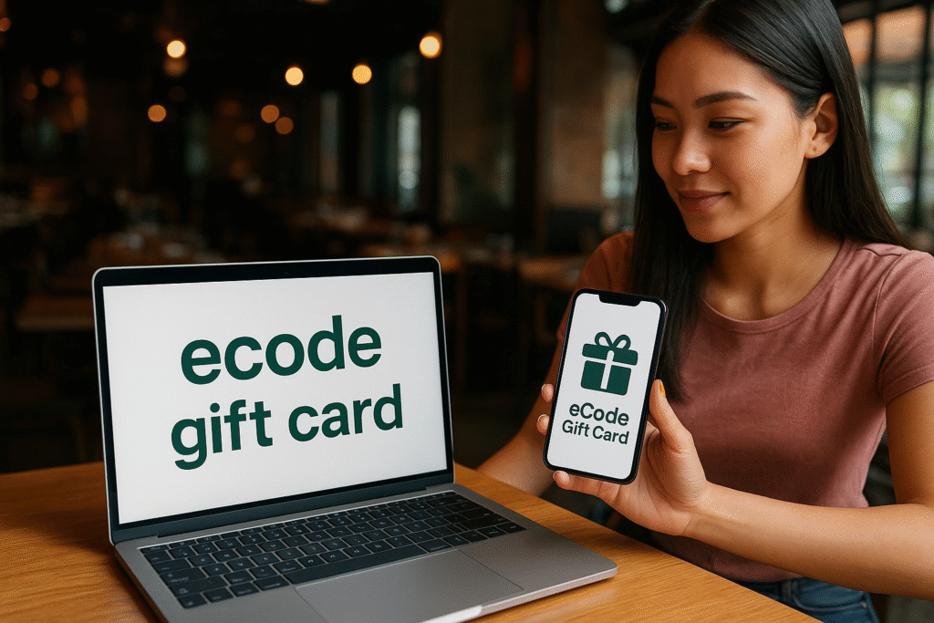 eCode gift card
