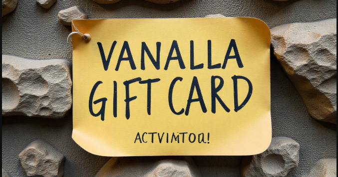 balance vanilla gift card activation