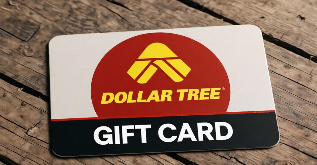 Dollar Tree gift card