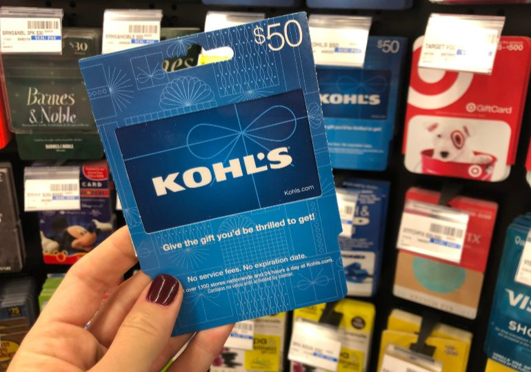 Check Kohls gift card balance