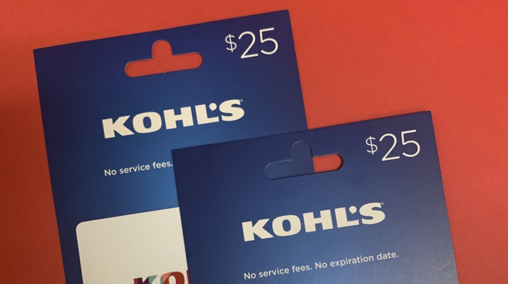 Check Kohls gift card balance
