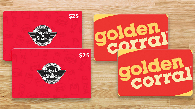 Golden Corral gift card