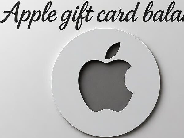 Apple gift card balance