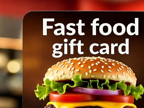 Fast food gift cards