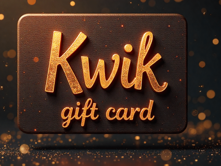 Kwik gift card
