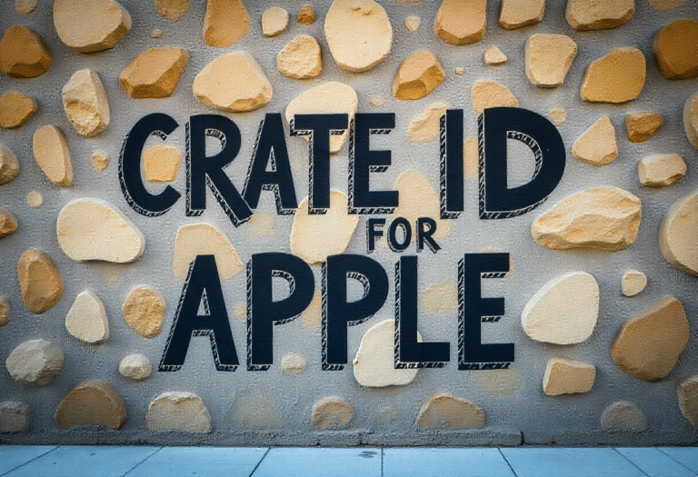 CREATE ID FOR APPLE