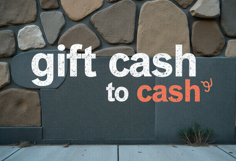 gift card to cash