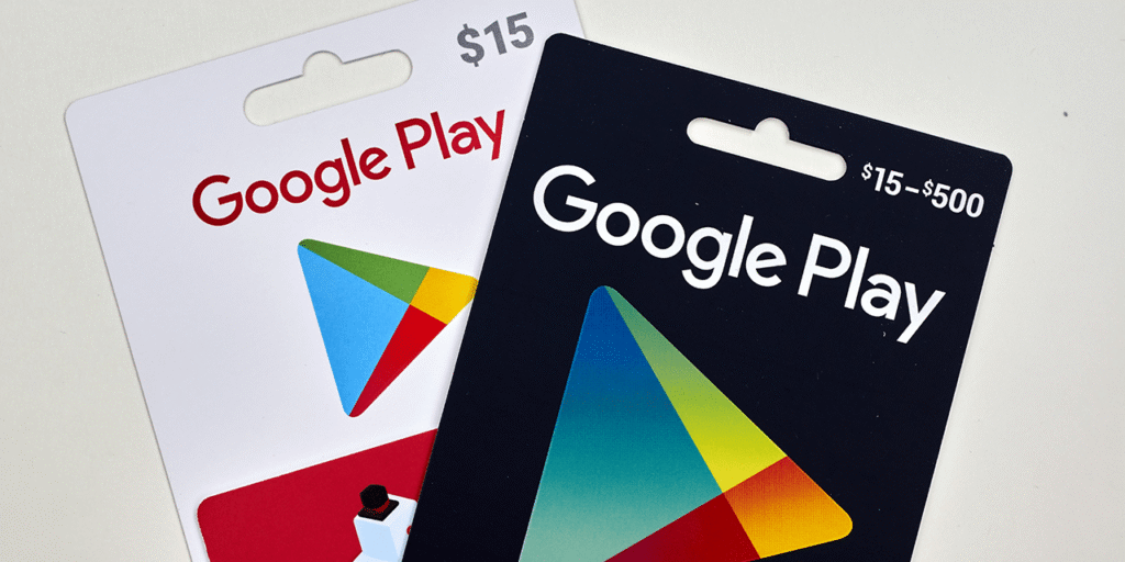 Google Play gift card balance