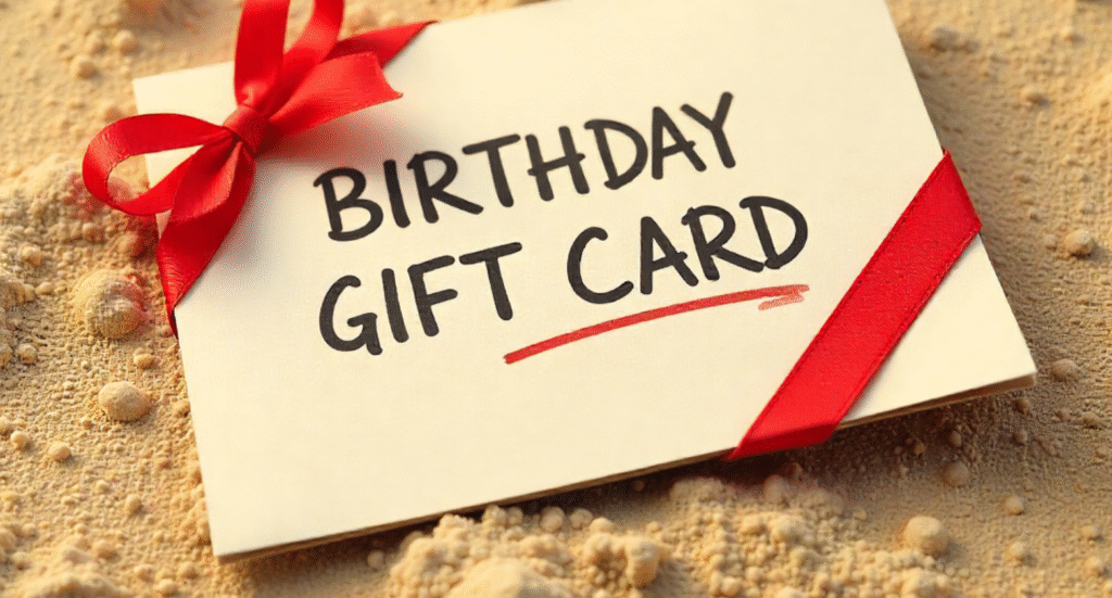 birthday gift card free