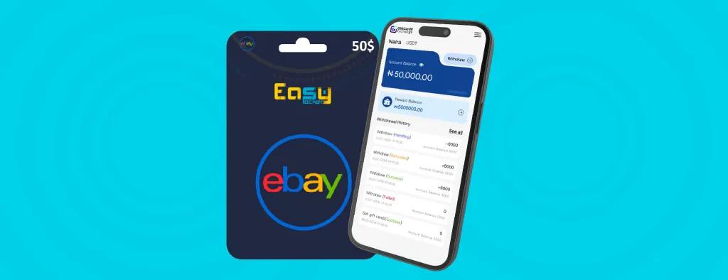 eBay gift card balance