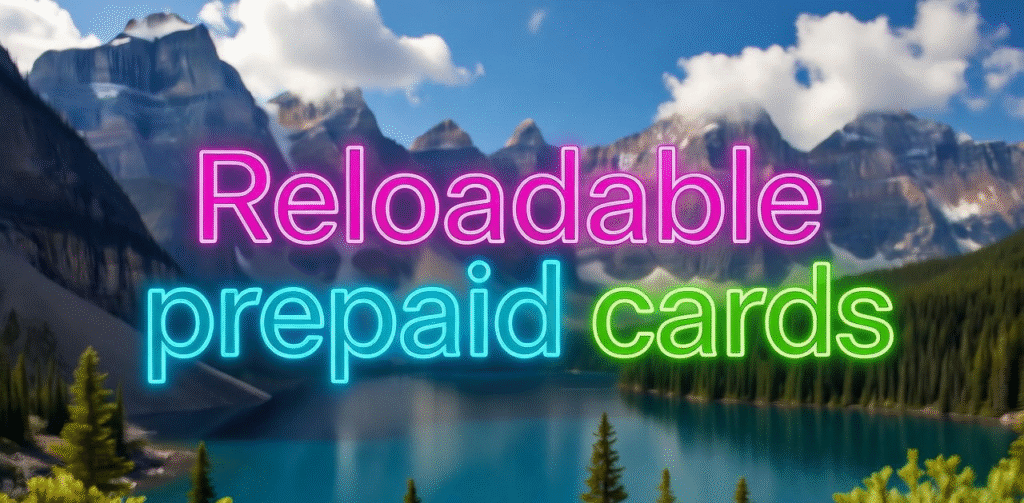 Reloadable prepaid cards