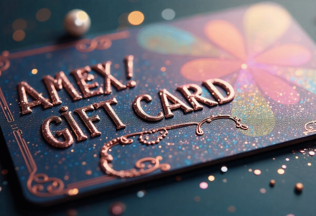 How to use Amex gift card online