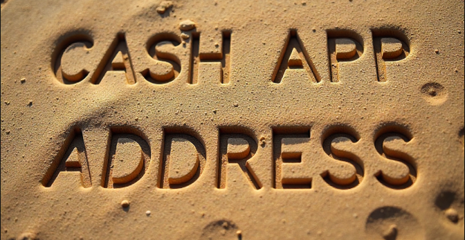 cash app address bank