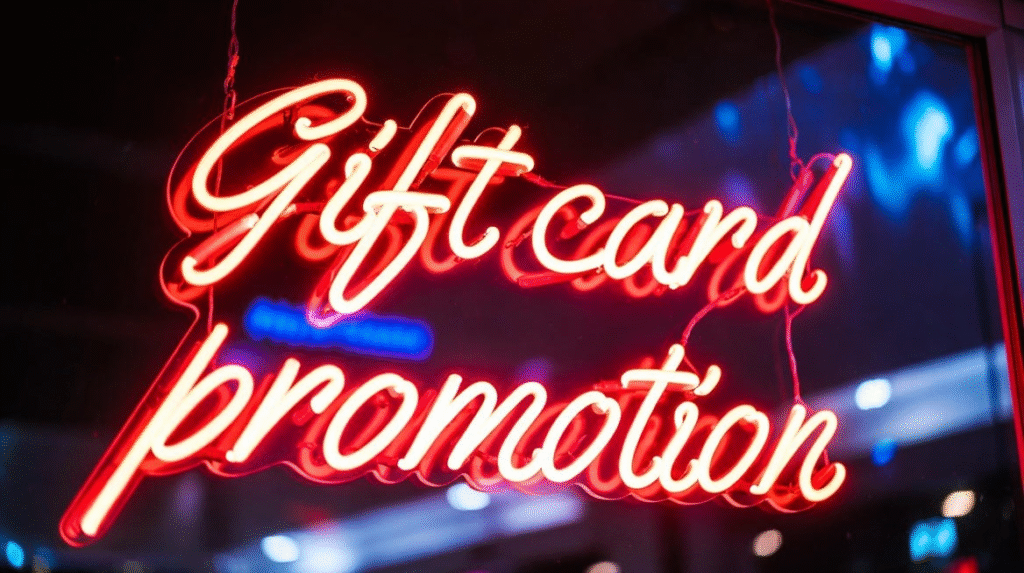 Gift card promotion
