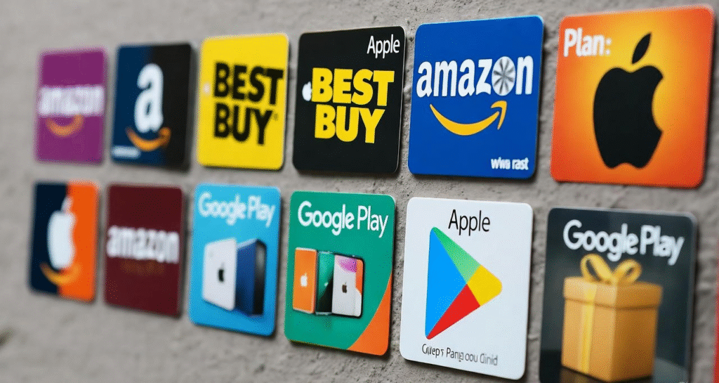 Best gift cards for men