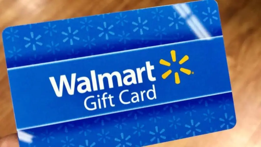 Walmart gift card activation