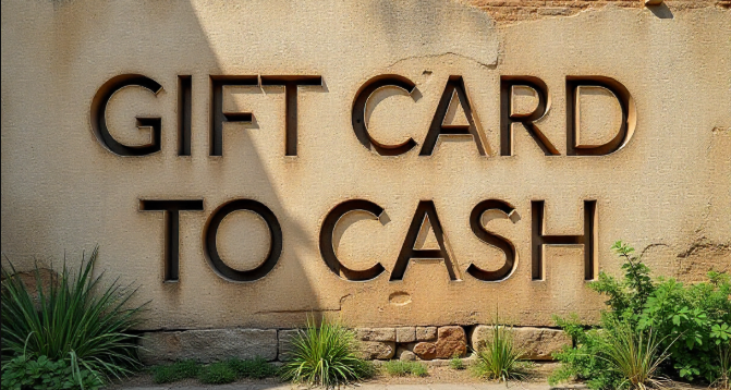 how to convert gift cards to cash