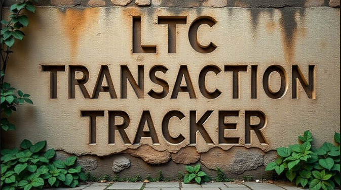 LTC transaction tracker